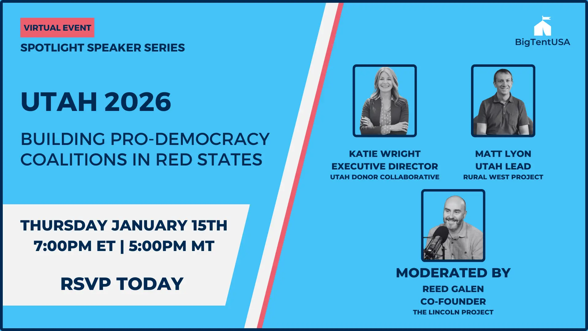 Utah 2026: Building Pro-Democracy Coalitions in Red States - BigTentUSA