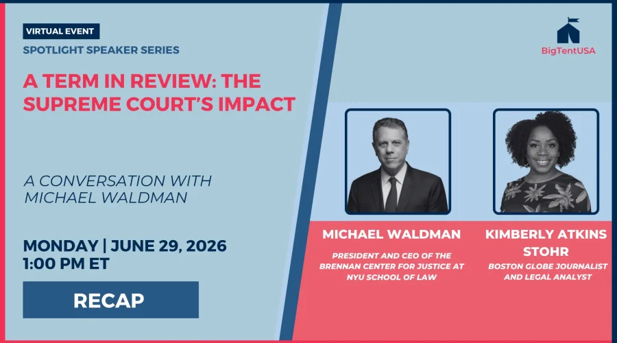 Recap_Michael Waldman_Kimberly Atkins Stohr